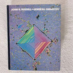 Vintage John B. Russell General Chemistry  Hard Cover Text Book